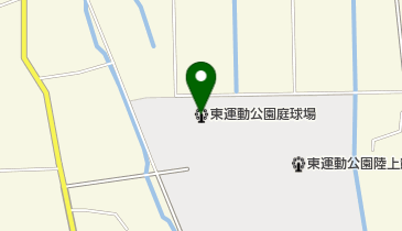 越前市武生東運動公園庭球場の地図画像