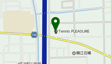 Tennis PLEASUREの地図画像