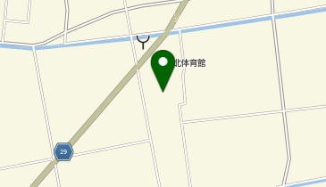 福井市北体育館テニスコートの地図画像