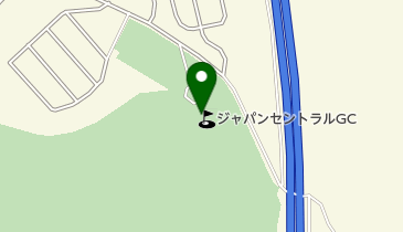 ジャパンセントラルゴルフ倶楽部の地図画像