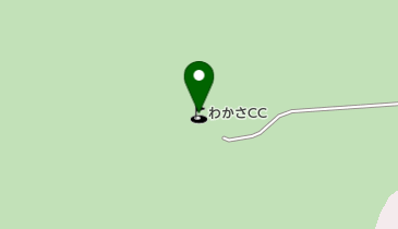 わかさカントリー倶楽部の地図画像
