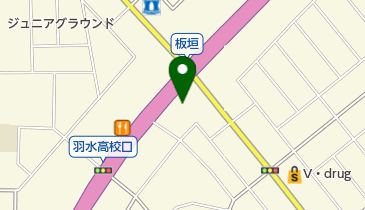 福井レジャーランド板垣店の地図画像