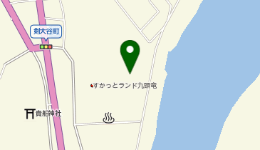 すかっとランド九頭竜グランドの地図画像