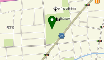 幾久公園グラウンドの地図画像