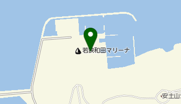 若狭和田海岸の地図画像