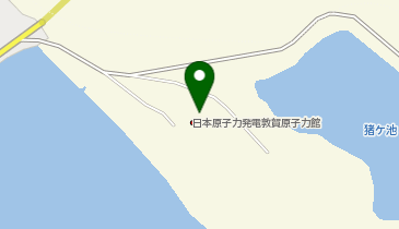 日本原子力発電(株)敦賀原子力館の地図画像