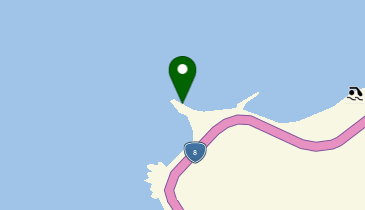 江良海水浴場付近の地図画像