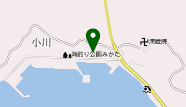 海釣り公園みかたの地図画像