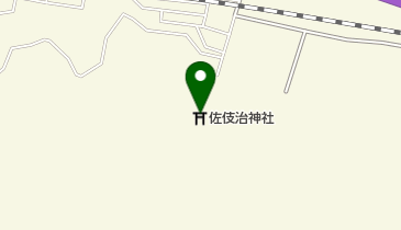 佐伎治神社の地図画像