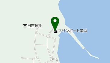 マリンポート美浜の地図画像