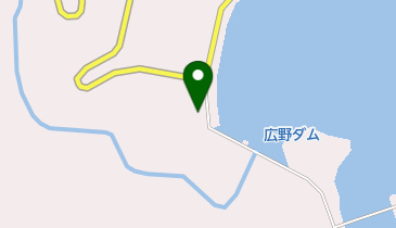 広野ダム湖の地図画像