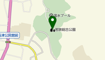 若狭総合公園の地図画像