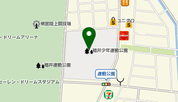 福井少年運動公園の地図画像