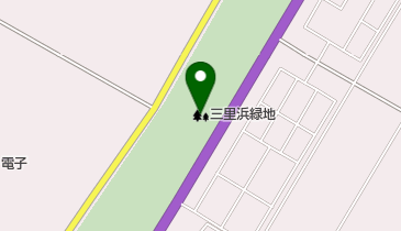 三里浜緑地の地図画像