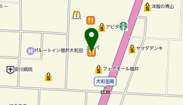 3COINS+plusエルパ福井店の地図画像