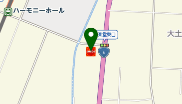 ニコニコレンタカー福井音楽堂前店の地図画像