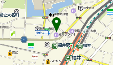 快活CLUB福井駅前店の地図画像