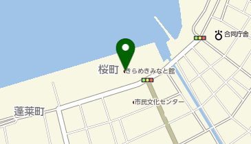 みなとオアシス敦賀の地図画像