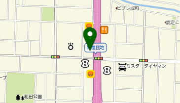 ゆず庵福井城東店の地図画像