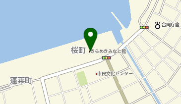 みなとオアシス敦賀の地図画像