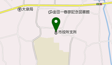 北杜市役所大泉総合支所の地図画像