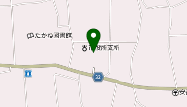 北杜市役所高根総合支所の地図画像