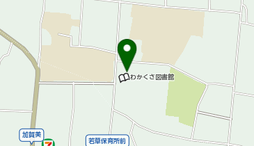 南アルプス市役所若草支所若草窓口サービスセンターの地図画像