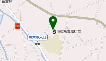 中央市役所豊富支所の地図画像