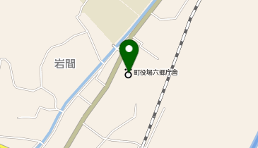 市川三郷町役場六郷出張所の地図画像