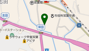 韮崎警察署甲斐分庁舎の地図画像