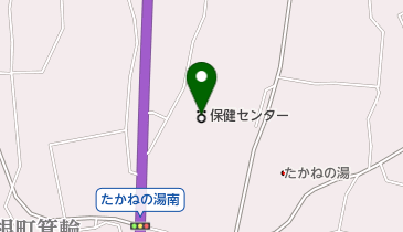 北杜市保健センターの地図画像