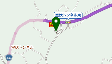 山梨消防署牧丘分署の地図画像