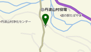 大月市消防署丹波山出張所の地図画像