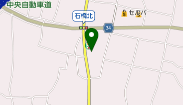 笛吹市消防署西部出張所の地図画像