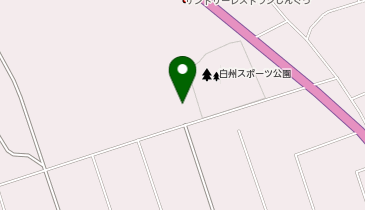 北杜消防署白州分署の地図画像