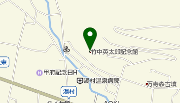 湯村の杜竹中英太郎記念館の地図画像