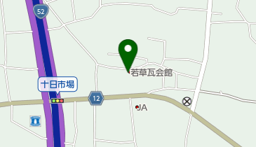 若草瓦会館の地図画像