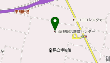 山梨県総合教育センターの地図画像