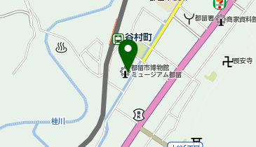 都留市増田誠美術館の地図画像
