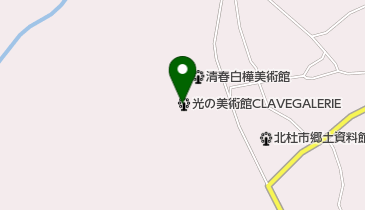 光の美術館CLAVEGALERIEの地図画像