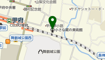 小さな蔵の美術館の地図画像