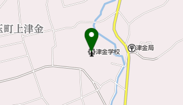 津金学校の地図画像