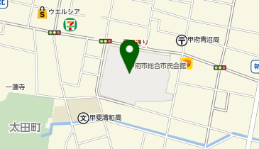 リッチダイヤモンド総合市民会館の地図画像