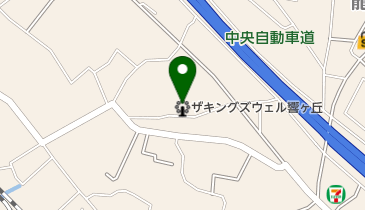 ザキングズウェル響ヶ丘の地図画像