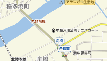 シティホール大月の地図画像