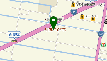上阿原シティホールの地図画像