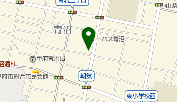 山梨中央銀行青沼支店の地図画像