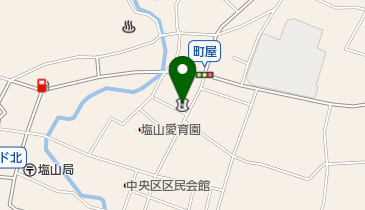 山梨信用金庫塩山支店の地図画像