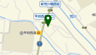 JA山梨みらいアルプス通り支店の地図画像