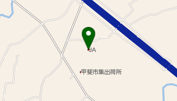 JA梨北双葉支店の地図画像